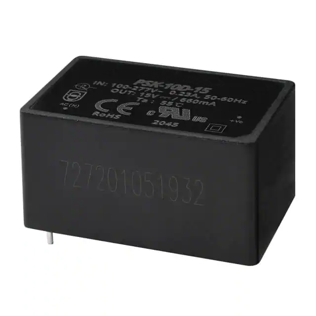 CUI 內部電源 PSK-10D PSK-10D-5 封閉式 AC/DC 轉換器 5V 10W