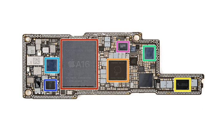 iPhone 14pro max 意法半導(dǎo)體 STB601A05 電源管理IC