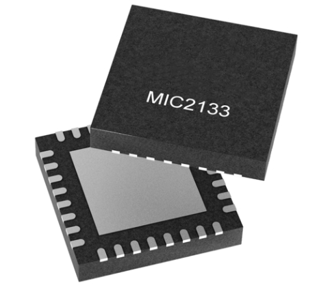 Microchip MIC2133YML 75V，雙相同步降壓PWM控制器 32VQFN