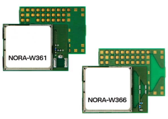 u-blox發(fā)布新款雙頻Wi-Fi藍牙LE模塊：NORA-W361-00B、NORA-W366-00B