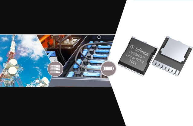 英飛凌推出OptiMOS Linear FET 2 MOSFET，賦能先進(jìn)的熱插拔技術(shù)和電池保護(hù)功能