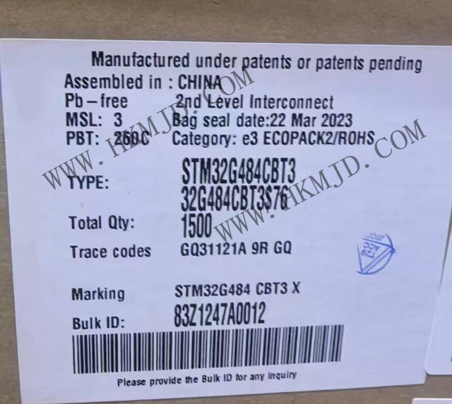 STM32G484CBT3