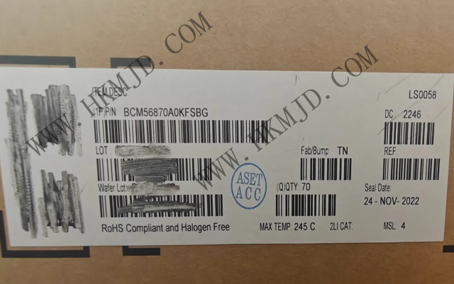 博通以太網(wǎng)IC BCM56870A0KFSBG BCM56870 3.2 Tb/s 可編程多層交換機