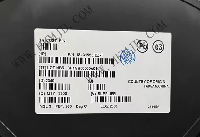 瑞薩電子 ISL3155EIBZ——高可靠性RS-485/RS-422收發(fā)器，帶16kV ESD保護功能
