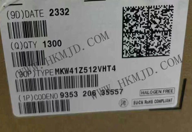 【現(xiàn)貨供應(yīng)】NXP MKW41Z512VHT4：高性能無(wú)線MCU SoC，支持BLE 4.2 & 802.15.4雙模通信