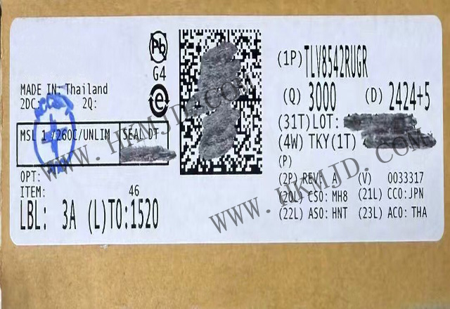 [供應(yīng) TI 放大器] TLV8542RUGR 500nA，RRIO 運(yùn)算放大器