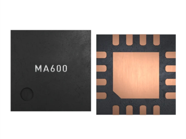 （MPS）MA600GQE傳感器介紹：INL<0.6° (<0.1°)、高精度磁性角度傳感器